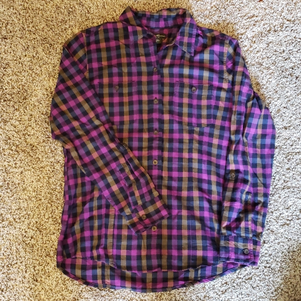 Eddie Bauer Flannel, Women's M